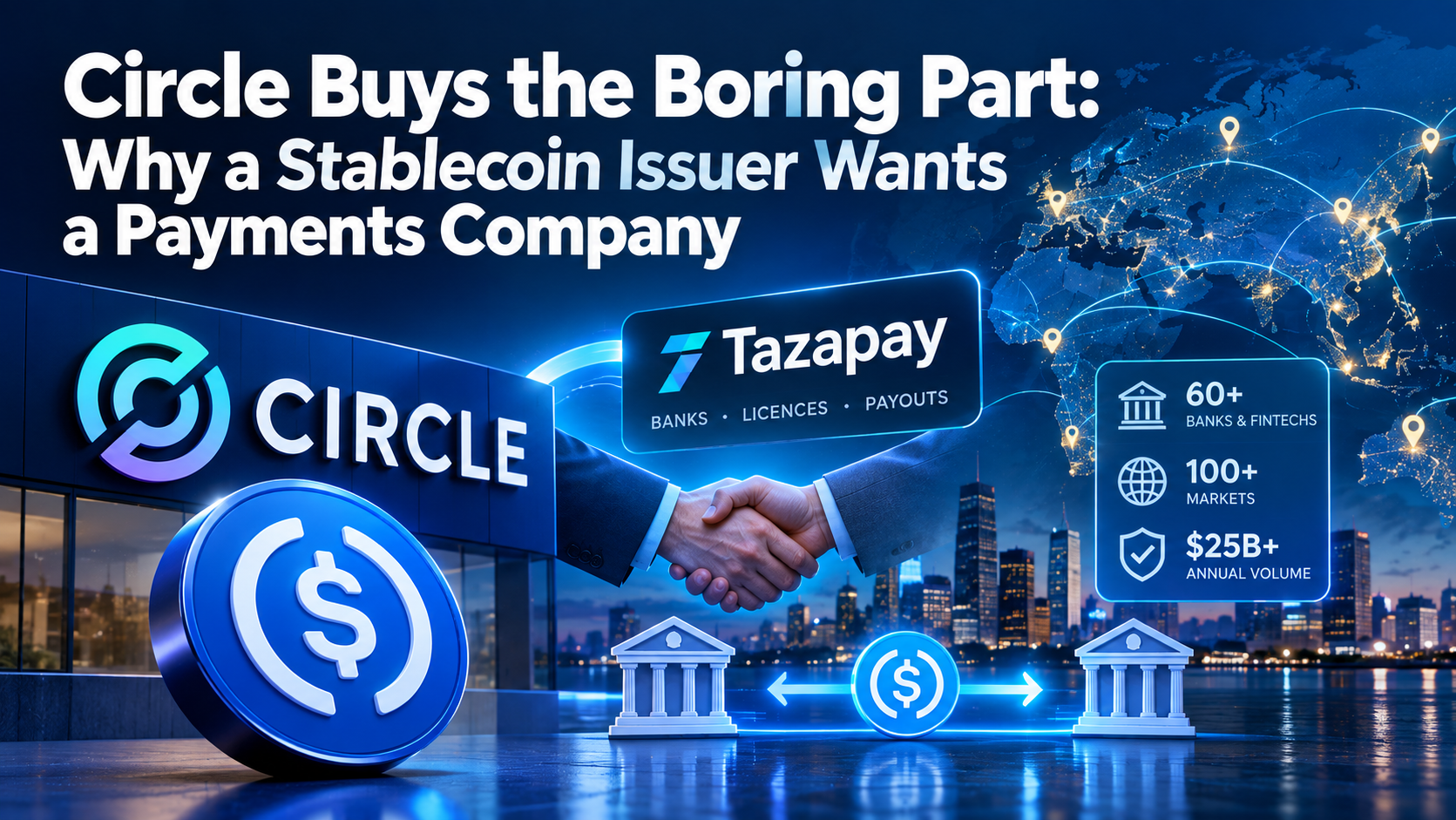 Circle Buys the Boring Part: Why a Stablecoin Issuer Wants a Payments Company